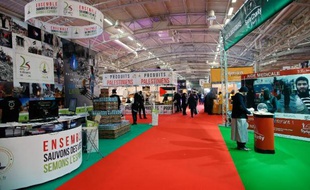 Le Congrès annuel du Bourget organisé par l'UOIF, près de Paris, le 3 avril 2015