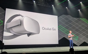 Mark Zuckerberg, le 11 octobre 2017 à la conférence Oculus Connect, à San Jose, en Californie.