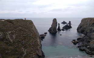 Le site des aiguilles de Port-Coton, à Belle-Ile.
