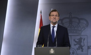 Le chef du gouvernement espagnol Mariano Rajoy, le 28 septembre 2015 à Madrid