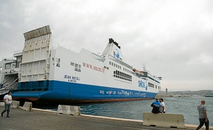 Illustration d'un ferry de la SNCM.