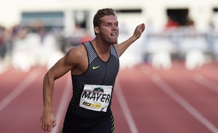 Kevin Mayer lors du Décastar de Talence en 2016.
