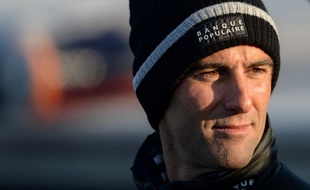 Armel Le Cléc'h le lendemain de sa victoire sur le Vendée Globe, le 20 janvier 2017.