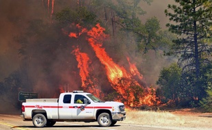 Un incendie ravage une partie de la Californie