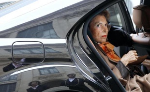 Liliane Bettencourt, le 12 octobre 2011 à Paris