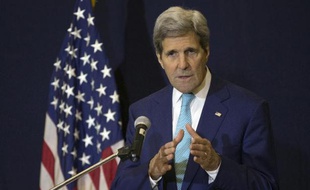 Le secrétaire d'Etat John Kerry à Sharm el-Sheikh en Egypte, le 14 mars 2015