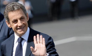 Le patron des "Républicains" (ex-UMP)Nicolas Sarkozy le 30 mai 2015 à Paris