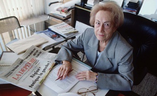 Evelyne Baylet, ancienne présidente du groupe La Dépêche de 1959 à 1995.