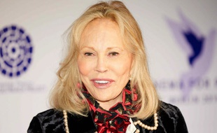 Faye Dunaway au Festival de Berlin, en février 2019.