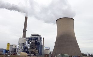 La centrale gaz-charbon de Saint-Avold en Moselle.