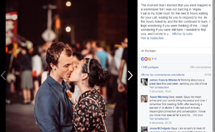 La fameuse photo recherchée et retrouvée par Saya grâce au réseau social. Capture d'écran de Facebook.