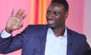 Omar Sy pendant l'enregistrement de «Vivement Dimanche» en janvier 2016.