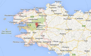 Finistère, carte
