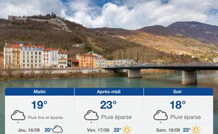 Météo Grenoble: Prévisions du mercredi 15 septembre 2021