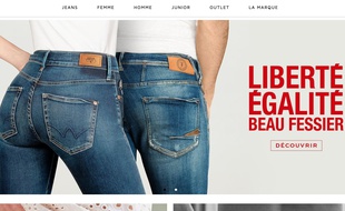 La campagne publicitaire de la marque de prêt-à-porter Le temps des cerises, jugée sexiste