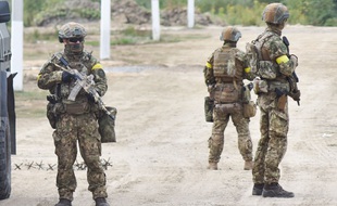 Militaires ukrainiens (Illustration)