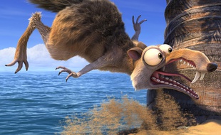 Scrat dans L'âge de glace 4.
