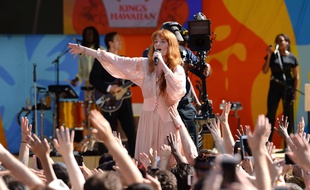 Florence and the Machine en concert à New York le 29 juin dernier.