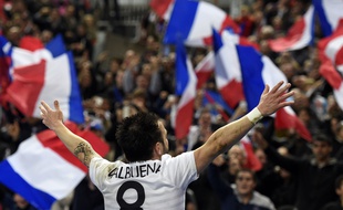 Valbuena lors de la victoire de la France face à la Norvège 4-0, le 27 mai 2014.
