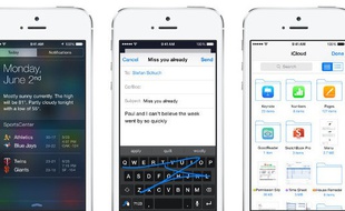 Apple a présenté iOS, qui sortira à l'automne, le 2 juin 2014.