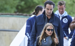 L'actrice Mary-Kate Olsen et Olivier Sarkozy, en 2019