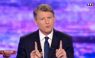 Vincent Peillon, lors du premier débat, jeudi 12 janvier.
