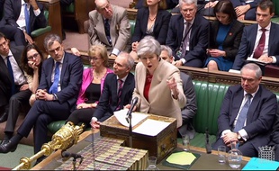 Theresa May le 29/03/2019 AFP PHOTO