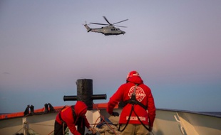 Proactiva Open Arms a repris fin novembre 2018, avec deux autres bateaux d'ONG, ses missions de sauvetage au large de la Libye