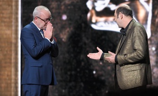 Olivier Baroux et Kad Merad aux César 2019