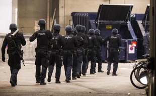 Des forces spéciales de la police danoise à Copenhague lors des attentats de février 2015