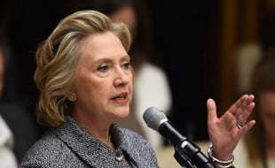Hillary Clinton au siège des Nations Unies à New York, le 10 mars 2015