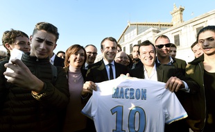 Emmanuel Macron est fan de l'OM depuis les années 1990.