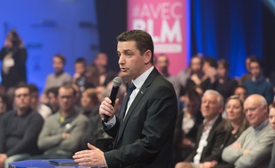 Le maire de Saint-Etienne Gaël Perdriau, ici en mars 2016 à Saint-Denis.