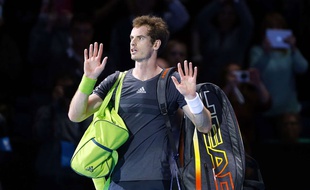 Andy Murray au Masters de Londres l'an passé.