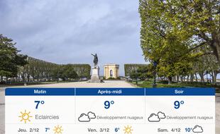 Météo Montpellier: Prévisions du mercredi 1 décembre 2021
