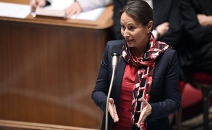 Ségolène Royal, ministre de l'Ecologie mardi 14 octobre 2014 à l'Assemblée nationale.