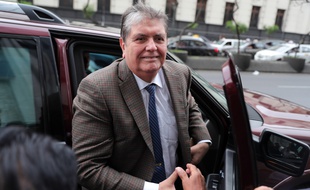 L'ancien président péruvien Alan Garcia, ici en 2018, s'est suicidé le 17 avril 2019.
