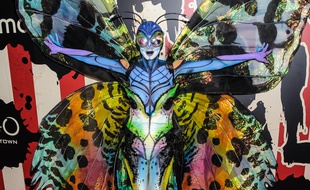 La top Heidi Klum, lors de sa soirée d'Halloween en 2014