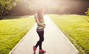 Illustration d'une femme enceinte