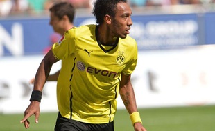 Pierre-Emerick Aubameyang, le 1à août 2013 à Aubsbourg.