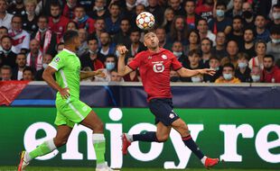 Burak Yilmaz a tout tenté, mais Lille a buté sur Wolfsburg.