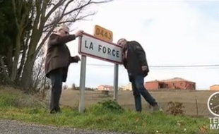 La commune de La Force, dans un reportage de Télé Matin sur France 2.
