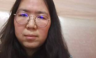 Zhang Zhan, emprisonnée en Chine pour avoir dénoncé les conditions sanitaires à Wuhan au début de la crise du Covid-19.