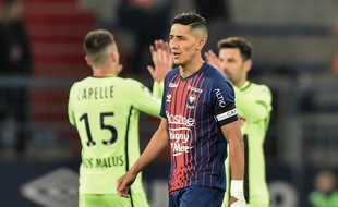 Le match entre Caen et Angers, en avril 2019