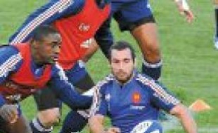 Doussain, ici en stage avec les Bleus.