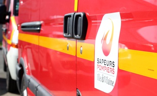 Illustration d'un camion de pompiers en Ille-et-Vilaine.