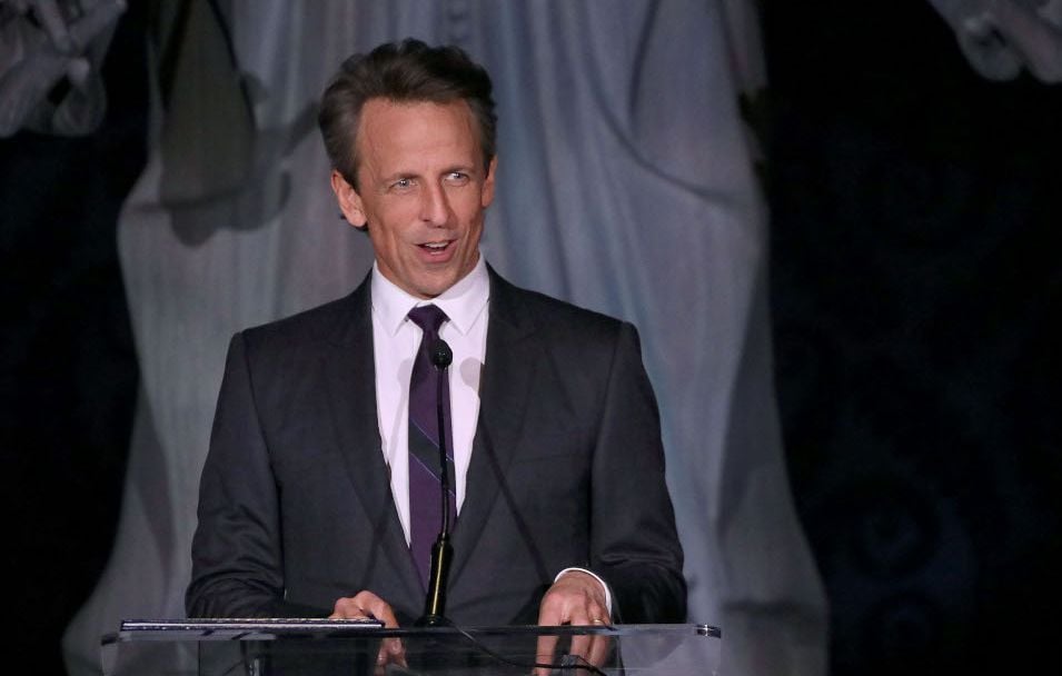 Avec l'annulation du « Late Show » de Stephen Colbert, Seth Meyers s'inquiète pour l'avenir