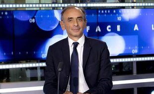 Eric Zemmour sur le plateau de « Face à l'info » sur CNews