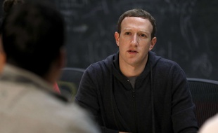 Mark Zuckerberg, fondateur de Facebook, le 9 novembre 2017.