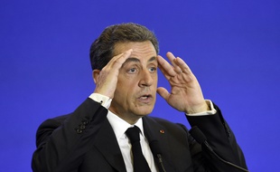 Nicolas Sarkozy, le 13 juin 2015 à Paris. AFP PHOTO / ALAIN JOCARD
